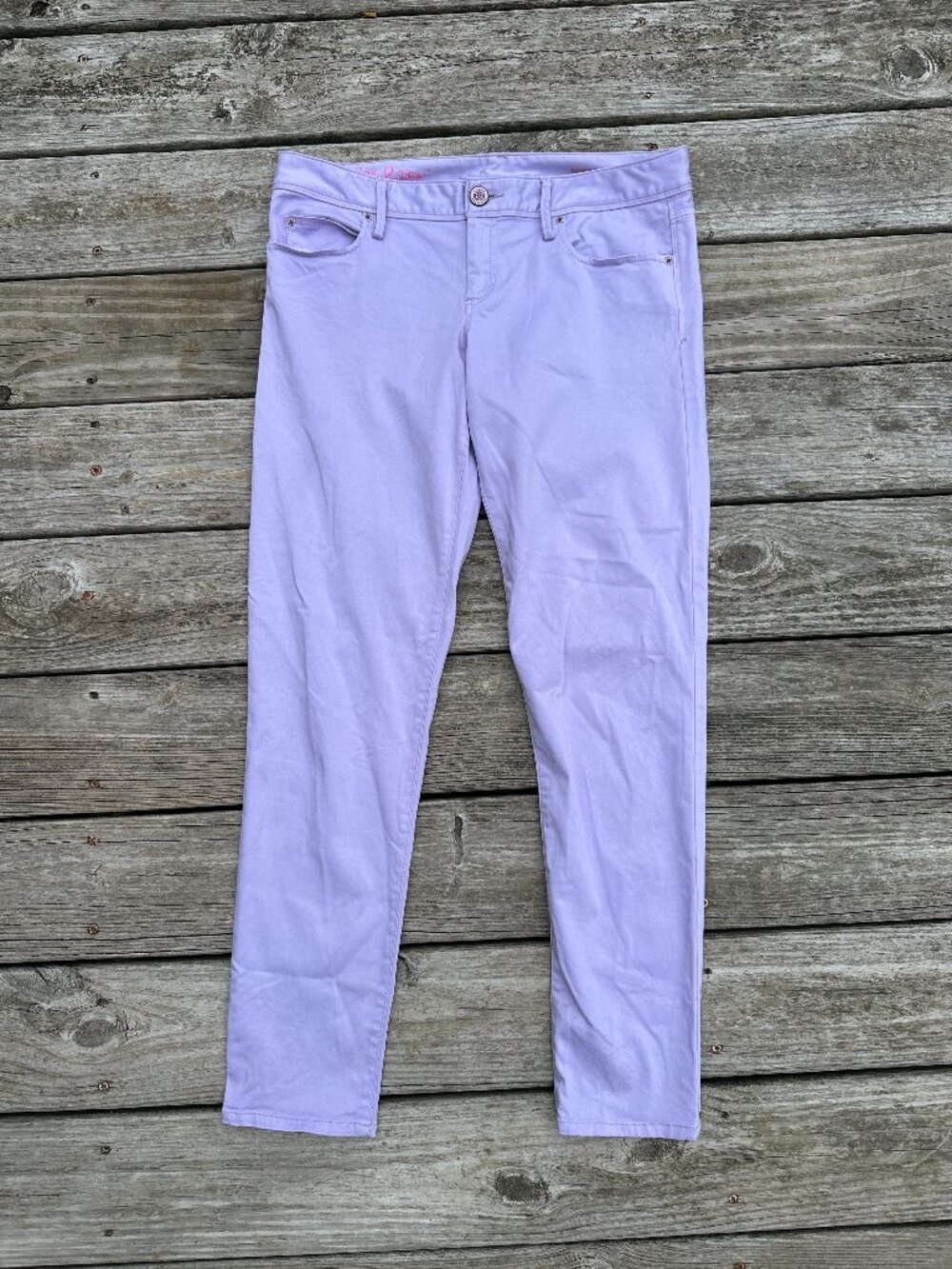 Lilly Pulitzer Lavender Skinny Pants